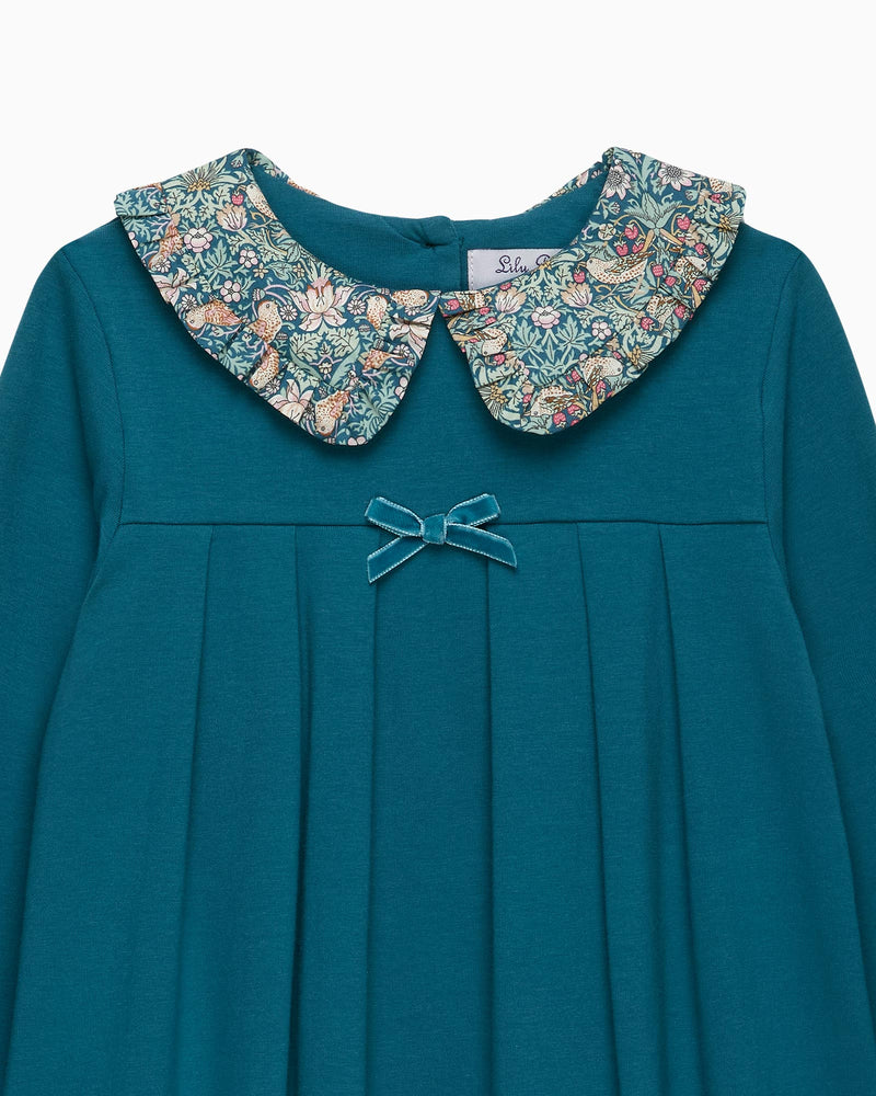Lily Rose Dress Violet Strawberry Thief Jersey Dress