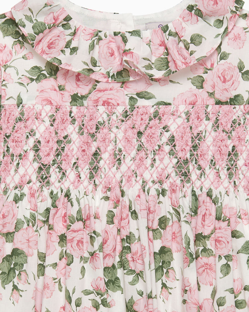 Carline Rose Smocked Dress
