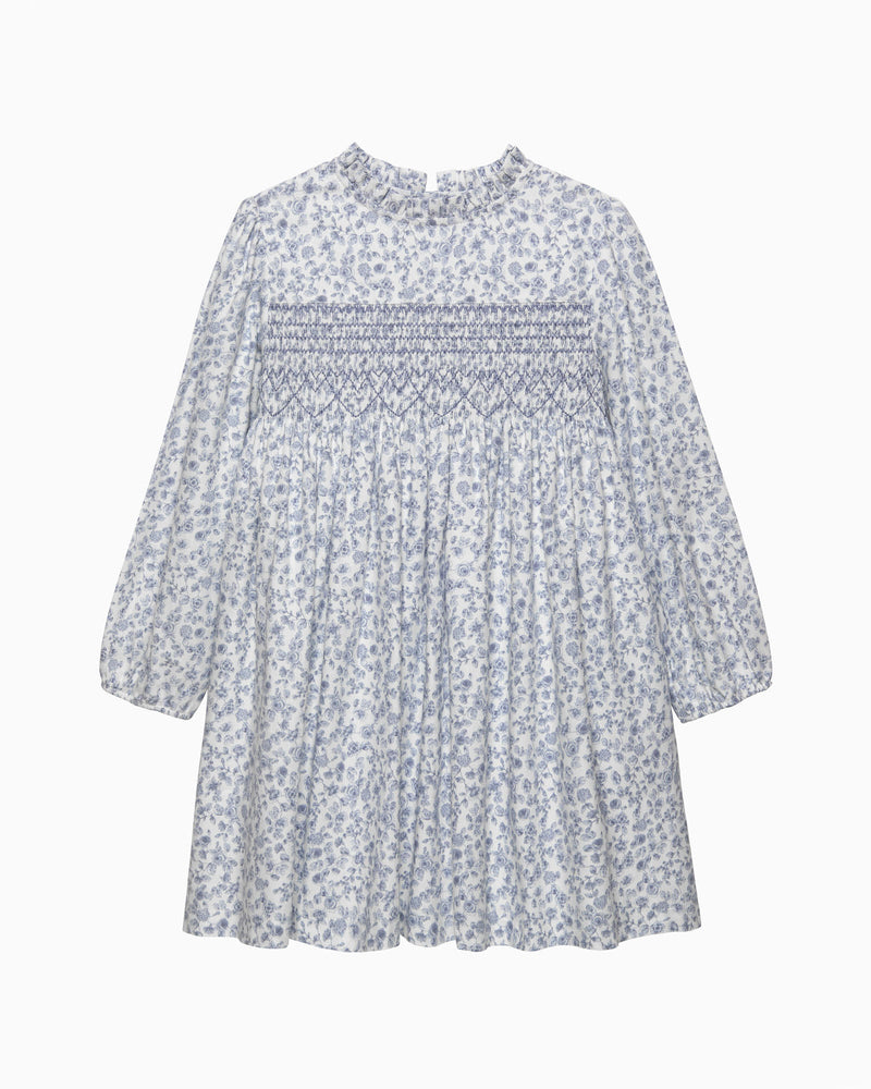 Edie Rose Floral Smocked Dress
