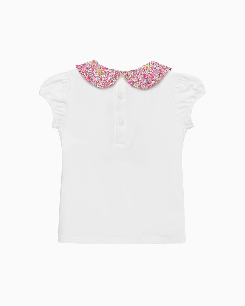 Lily Rose Top Pie Crust Jersey Top in Emma & Georgina