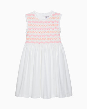 Neon Smocked Dress