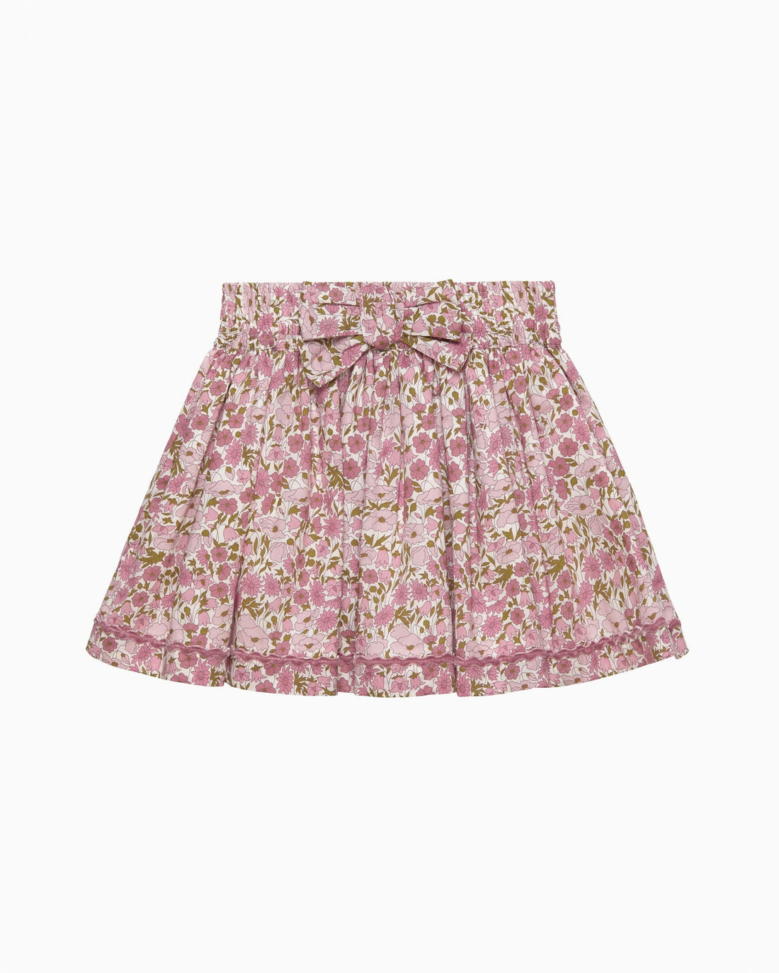 Lily Rose Skirt Bow Skirt in Poppy & Daisy