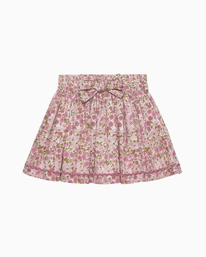 Lily Rose Skirt Bow Skirt in Poppy & Daisy
