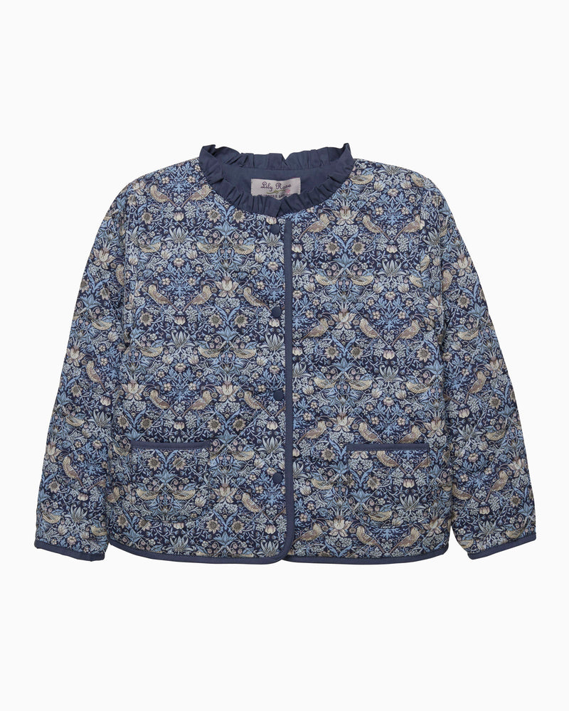 Lily Rose Jacket Quilted Jacket in Strawberry Thief