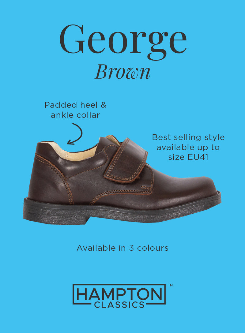 Hampton Classics George School Shoes in Brown