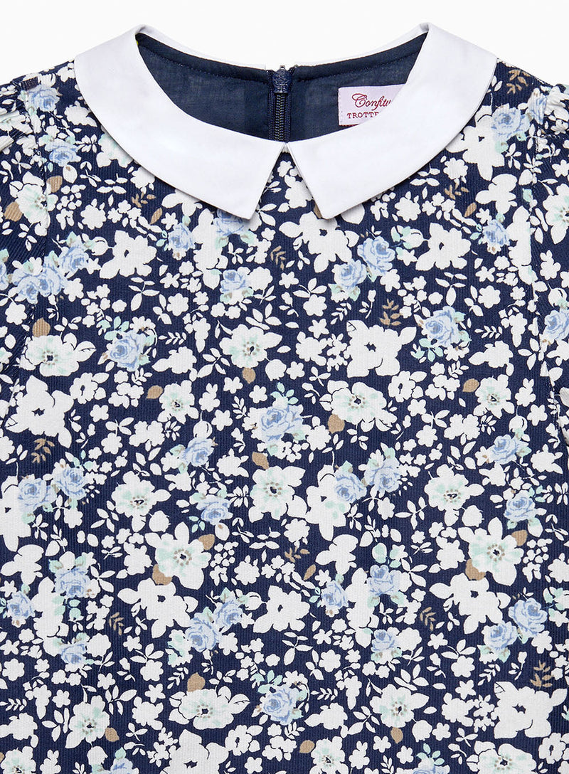 Annie Floral Cord Dress