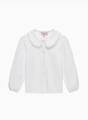 Evelyn Lace Jersey Top