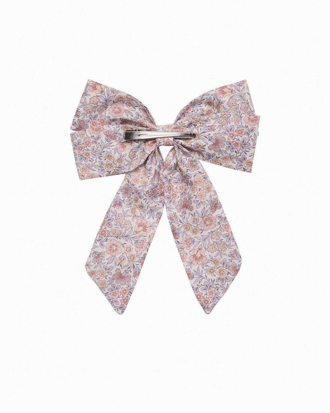 Lily Rose Clip Extra Large Bow Hair Clip in Pink Carnation