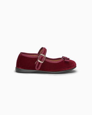 Hampton Classics Lana Party Shoes in Burgundy