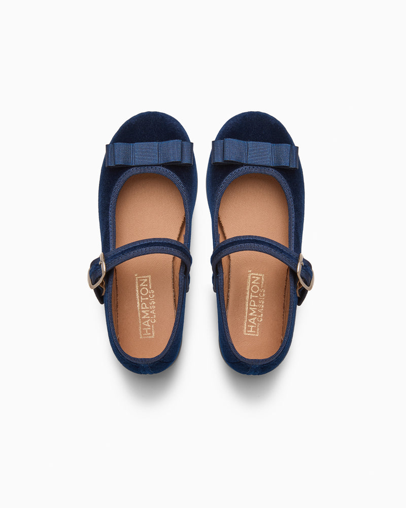 Hampton Classics Lana Party Shoes in Navy