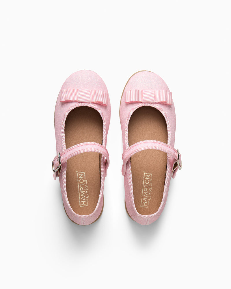 Hampton Classics Lana Sparkle Party Shoe in Pink