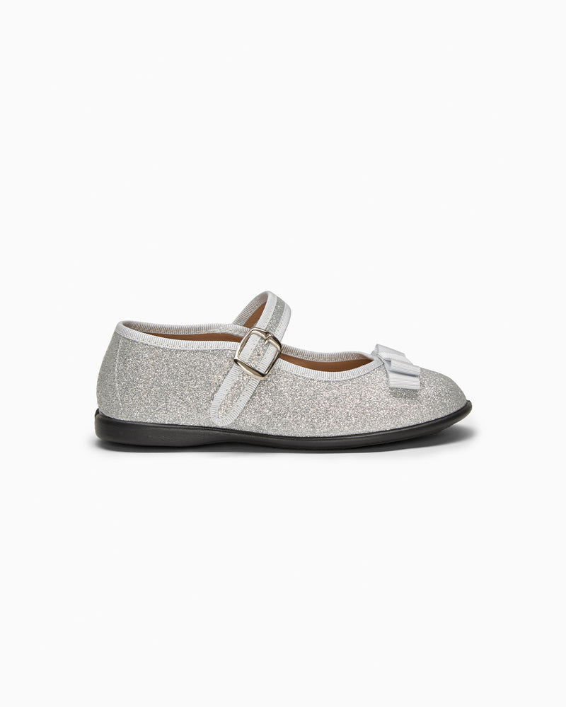 Hampton Classics Lana Sparkle Party Shoes in Silver