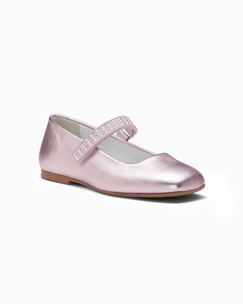 Hampton Classics Lottie Party Shoes in Rose Gold