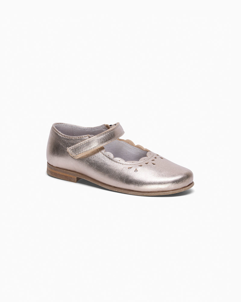 Hampton Classics Party Shoes Hampton Classics Luisa Mary Jane Shoes in Champagne