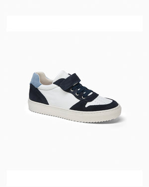 Hampton Classics Woody Sneaker in White/Navy