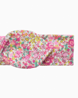Lily Rose Alice Bands Jersey Bow Headband in Emma & Georgina