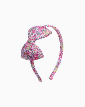 Lily Rose Alice Bands Big Bow Headband in Emma & Georgina