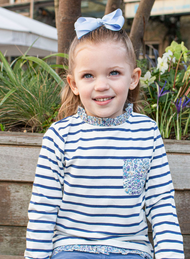 Wiltshire Breton Striped Long-Sleeved Top