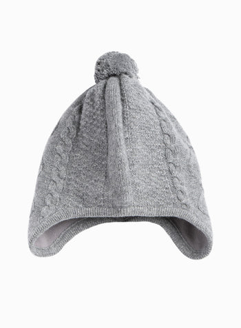 Jamie Hat in Grey Marl