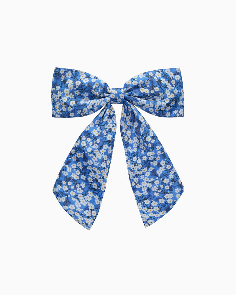 Lily Rose Clip Large Bow Hair Clip in Mitsi Valeria