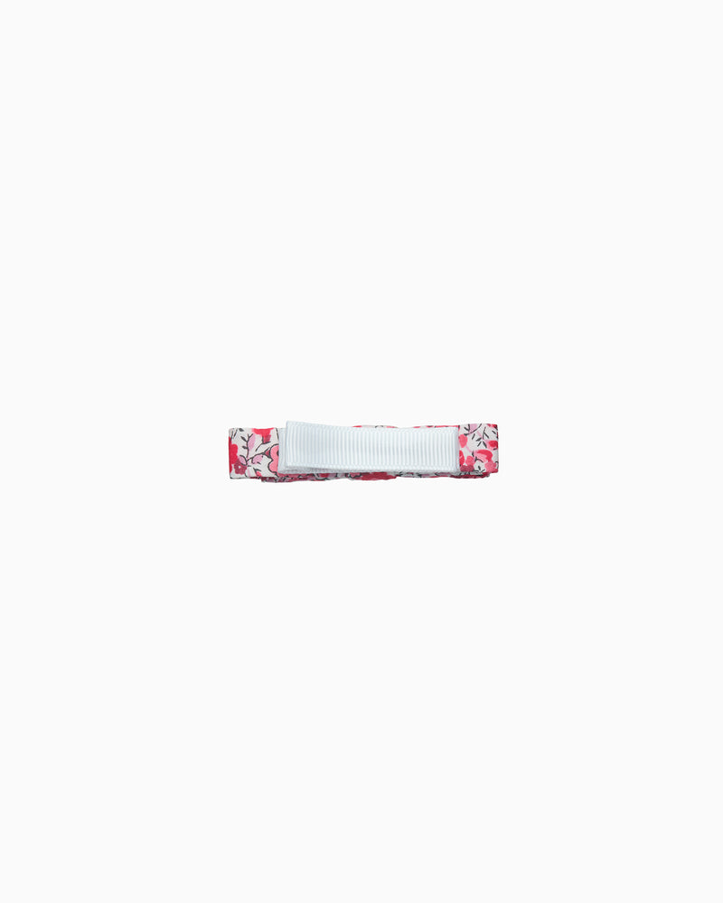 Small Bow Hair Clip in Red Emma & Georgina