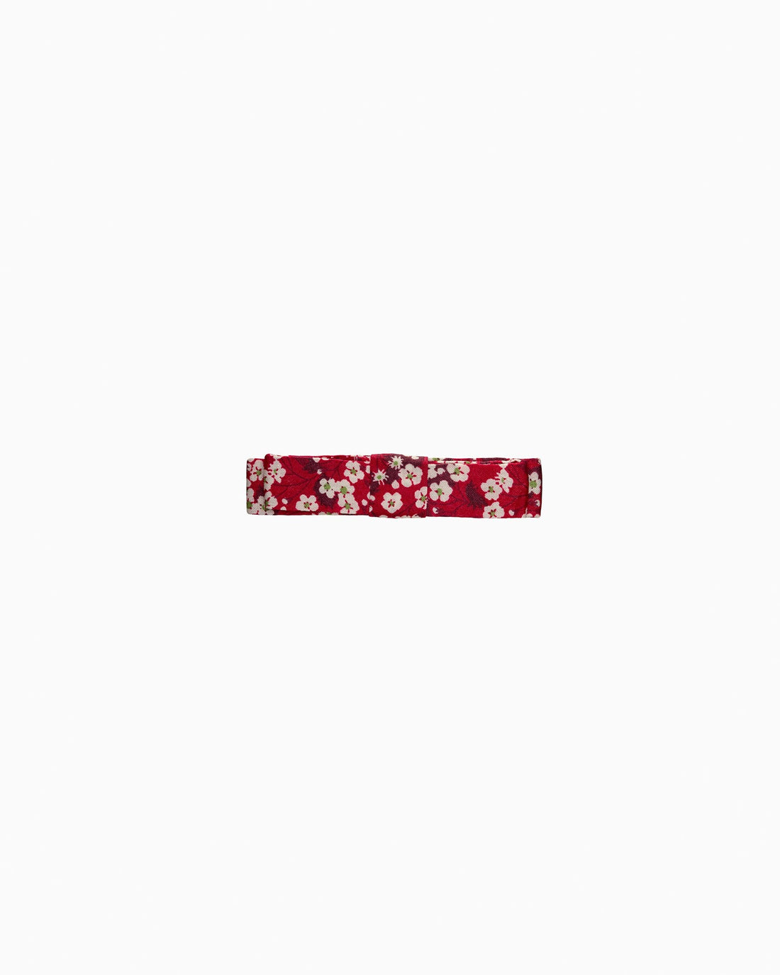 Lily Rose Clip Small Bow Hair Clip in Red Mitsi Valeria