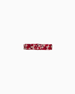 Lily Rose Clip Small Bow Hair Clip in Red Mitsi Valeria