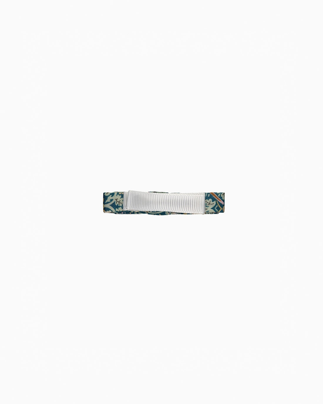 Lily Rose Clip Small Bow Hair Clip in Strawberry Thief