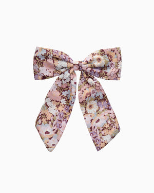 Lily Rose Clip Large Bow Hair Clip in Pink Thorpe