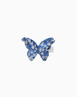 Lily Rose Clip Butterfly Hairclip in Blue Mitsi Valeria