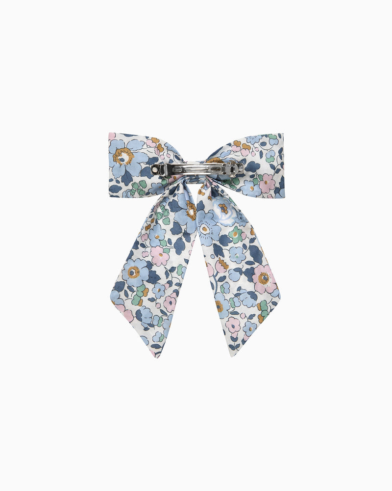 Extra Large Hair Bow in French Blue Betsy