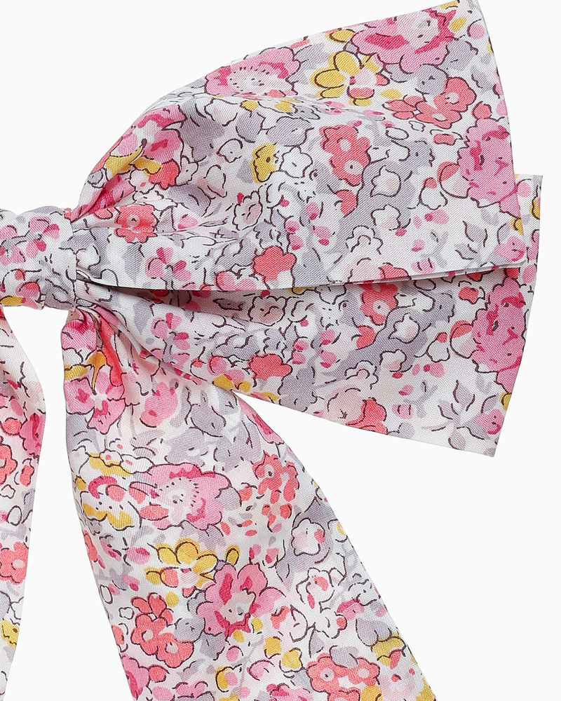 Extra Large Bow Hair Clip in Claire Aude