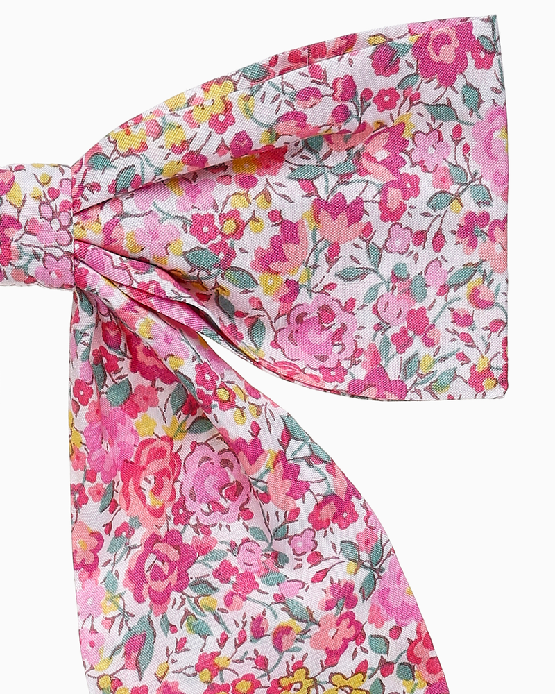 Lily Rose Clip Long Bow Hair Clip in Emma & Georgina