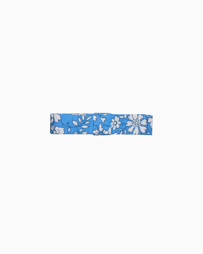 Small Hair Clip in Blue Capel
