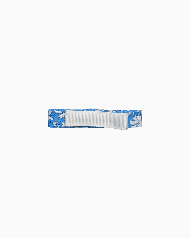 Small Hair Clip in Blue Capel