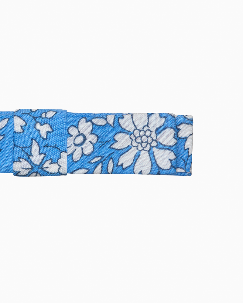 Small Hair Clip in Blue Capel