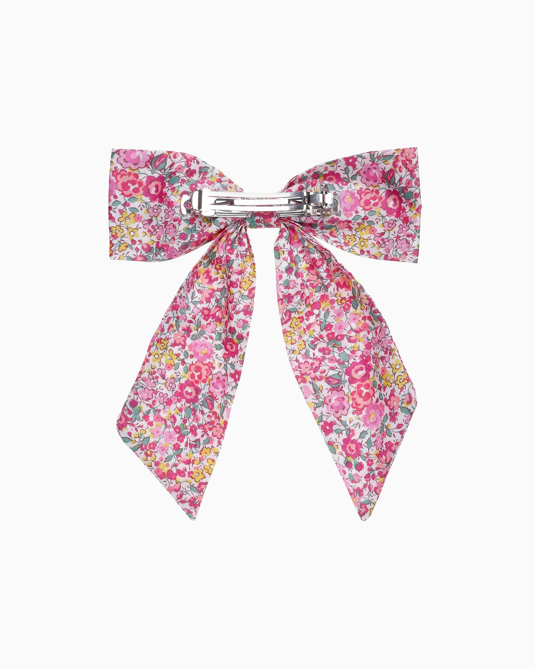 Lily Rose Clip Long Bow Hair Clip in Emma & Georgina