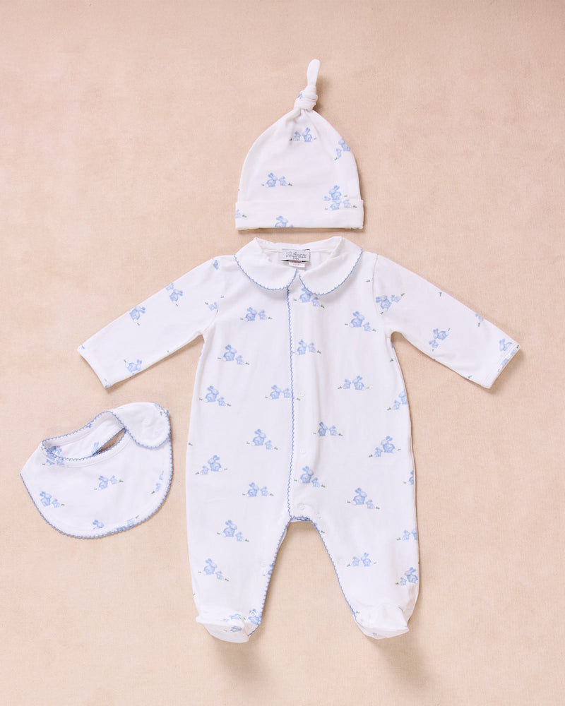 Pale Blue Bunny Gift Set
