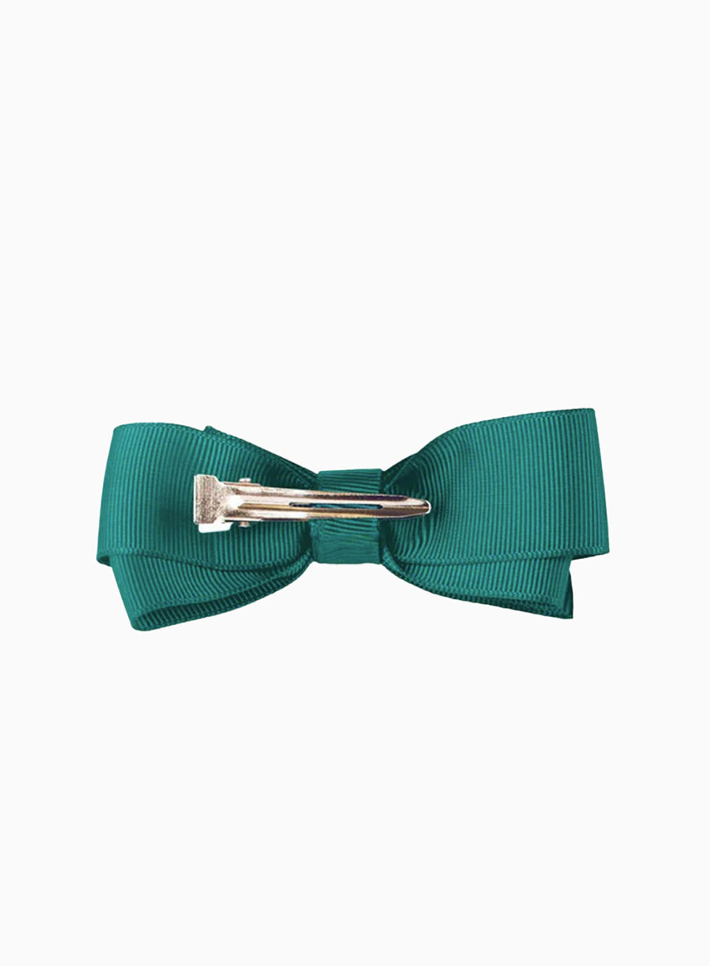 Large Bow Hair Clip in Teal