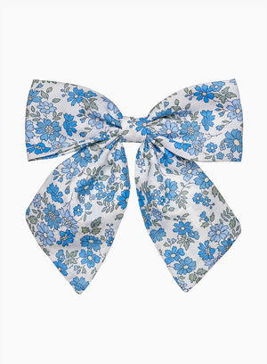 Long Bow Hair Clip in Floret