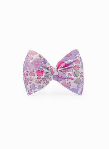 Bow Hair Clip in Lilac Betsy