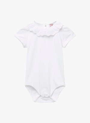 Baby Short-Sleeved Katie Anglaise Bodysuit