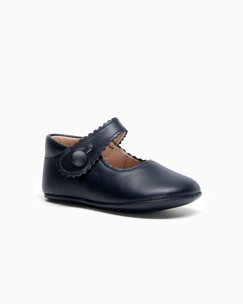 My First Hampton Classics Ava Pre-Walkers in Navy