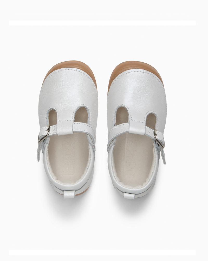My First Hampton Classics Ari Pre-Walkers in White