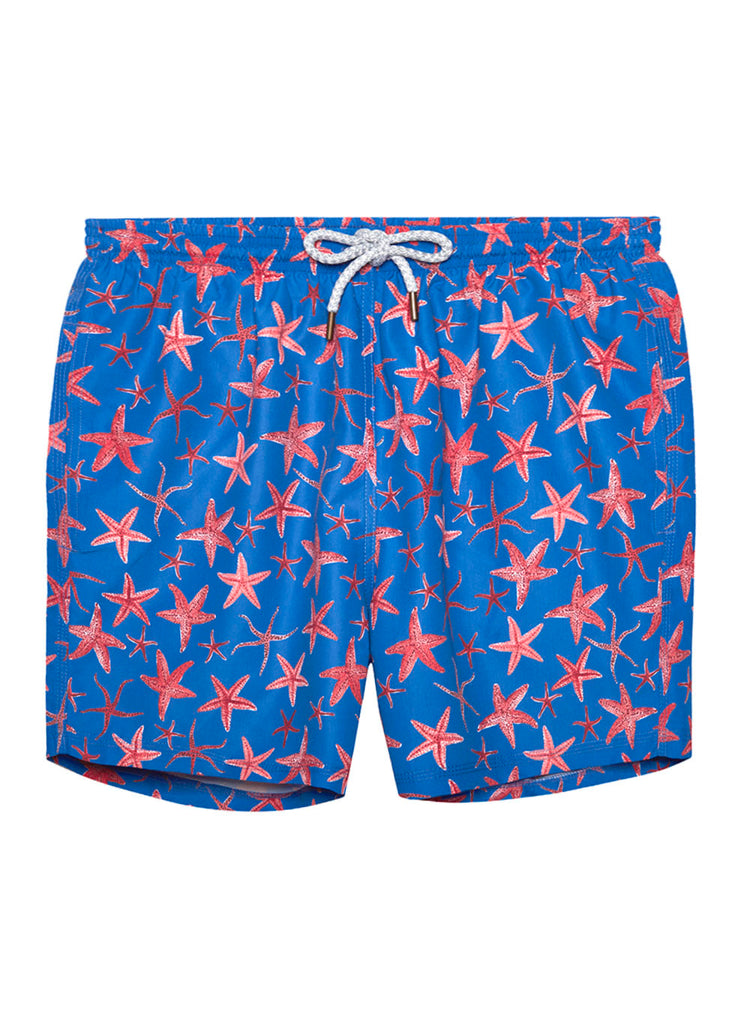 Mens Daddy & Me Swimshorts in Starfish