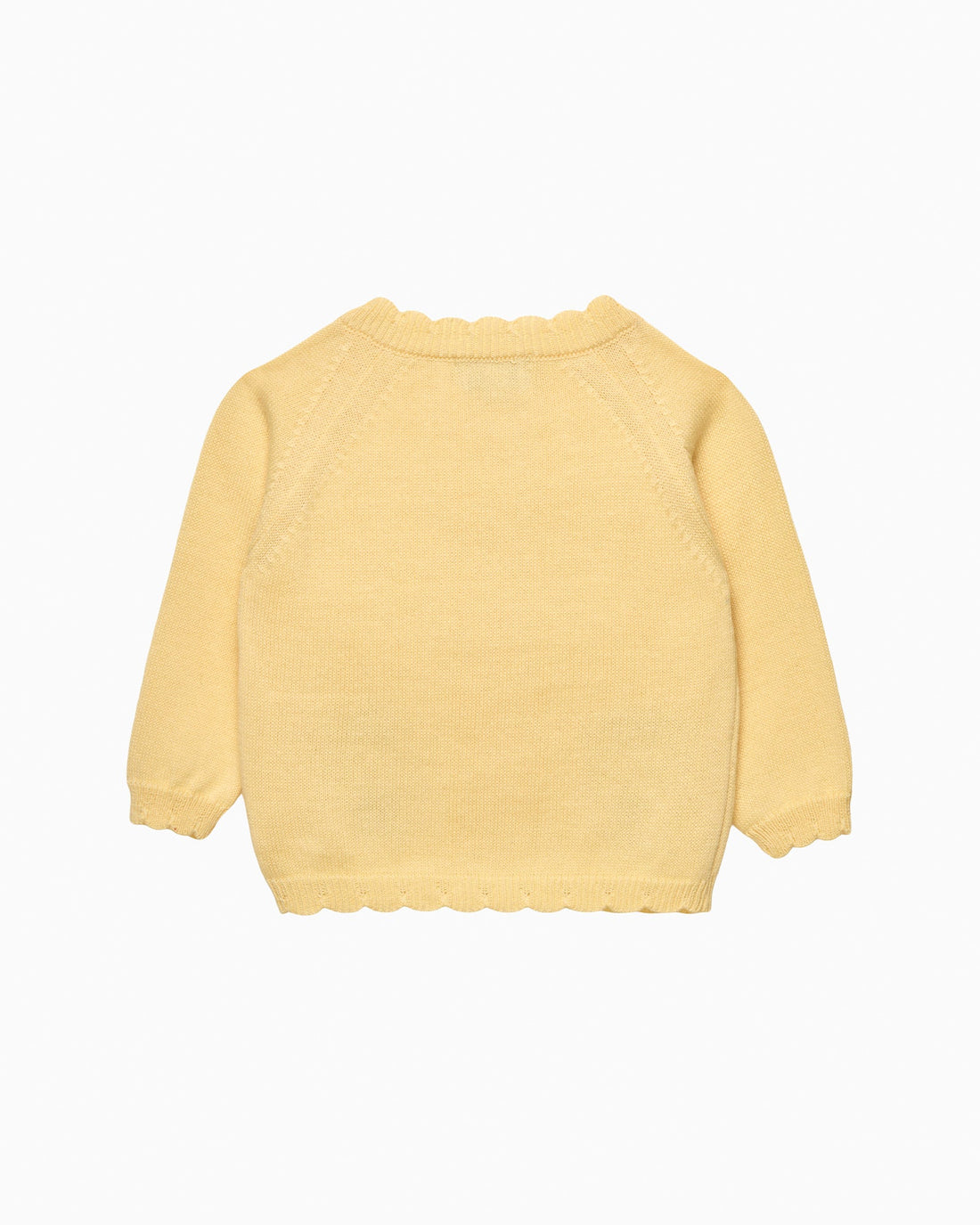 Lapinou Cardigan Baby Bunny Cardigan in Lemon