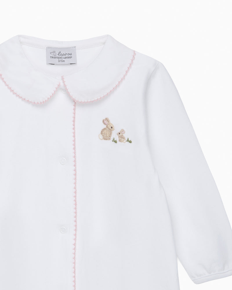 Baby Bunny Embroidered Onesie