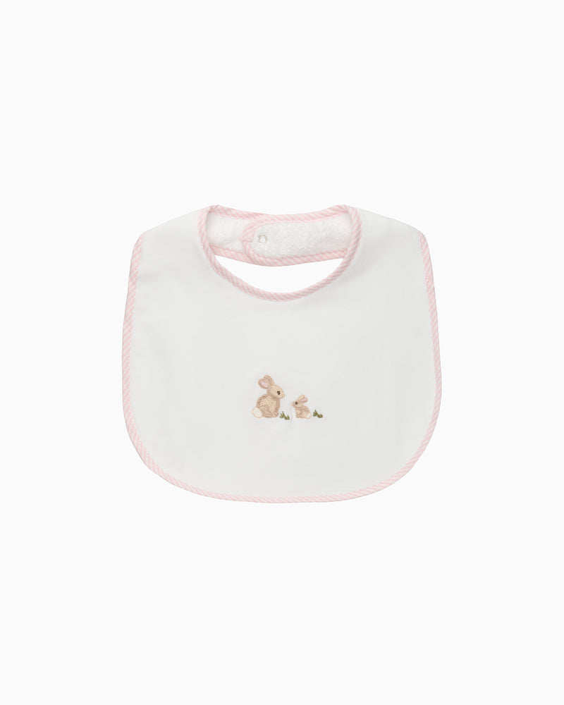 Bunny Embroidered Bib