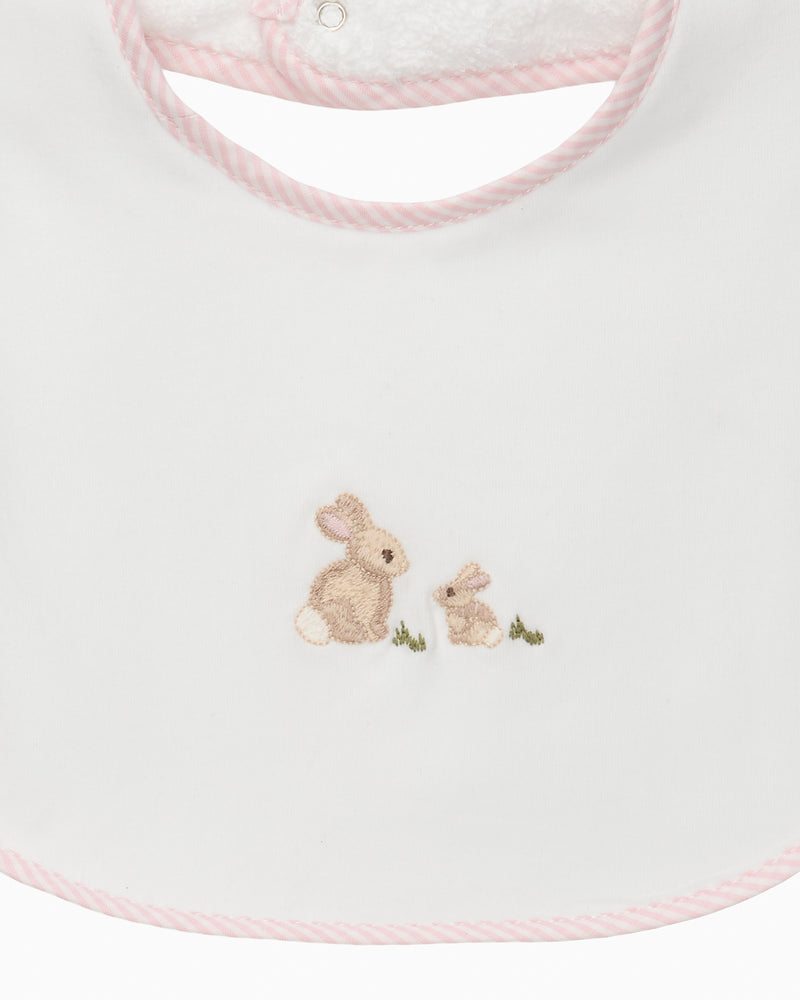 Bunny Embroidered Bib