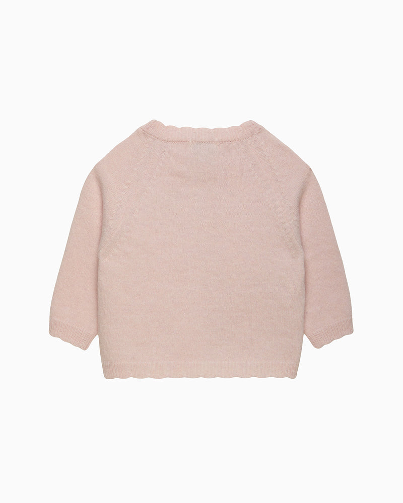 Baby Bunny Embroidered Cardigan